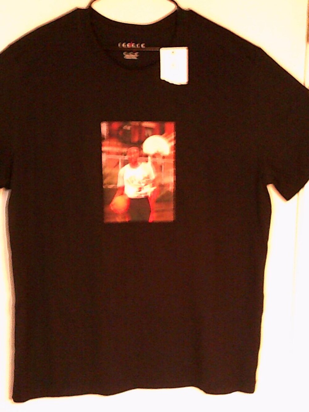 NEW AIR JORDAN "Young MJ Photo Tee" MEN'S BLACK RED T-SHIRT 2XL HJ2354-010
